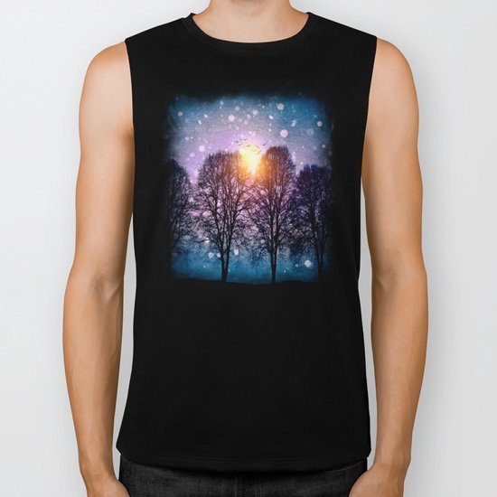 Sounds of winter - HOLIDAZE Biker Tank