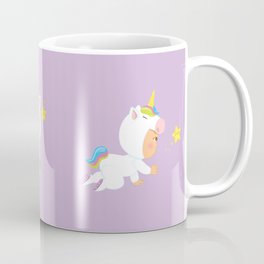 Baby Unicorn Pattern Baby in Pjs Coffee Mug