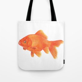 Gold Fish Tote Bag