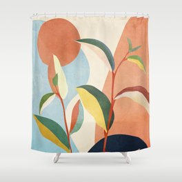 Colorful Branching Out 17 Shower Curtain