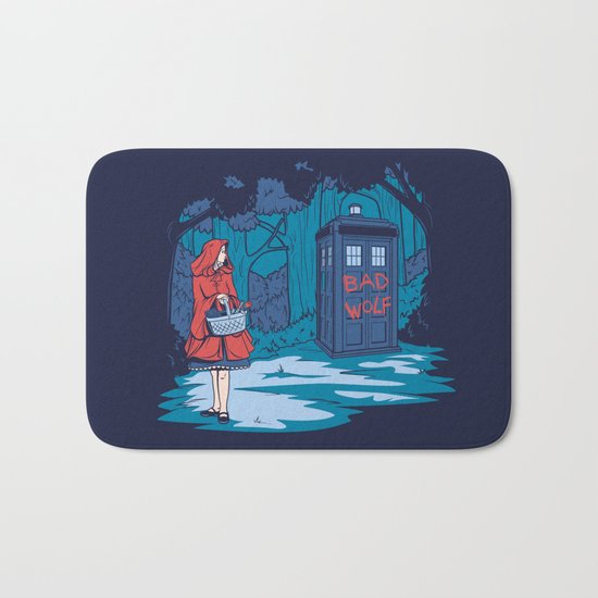 Big Bad Wolf Bath Mat