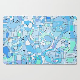 Abstract Pop 4 Cutting Board