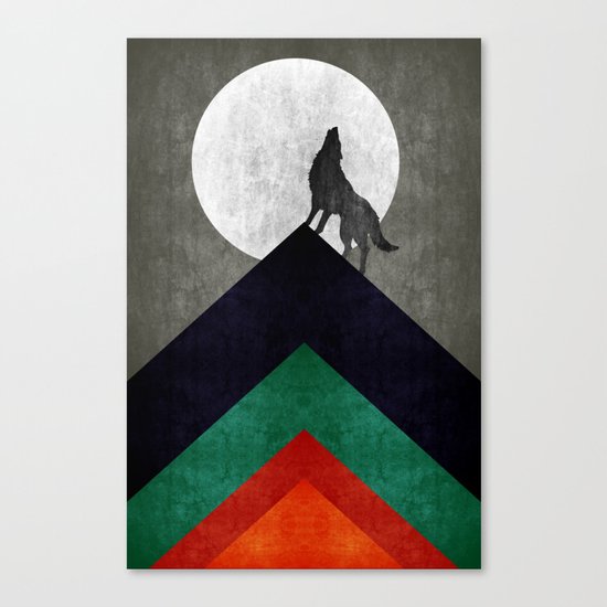 The Wolf Canvas Print