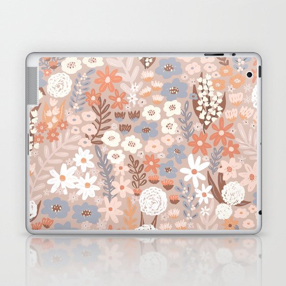 Calm Flower Field Laptop & iPad Skin