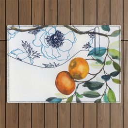embroided summer Outdoor Rug