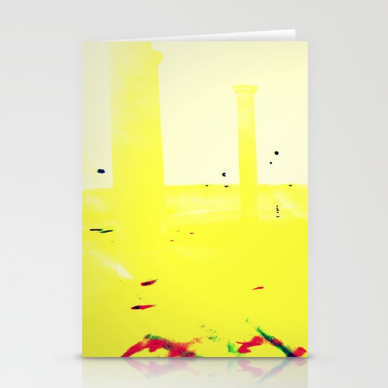 Yellow Stationery Cards