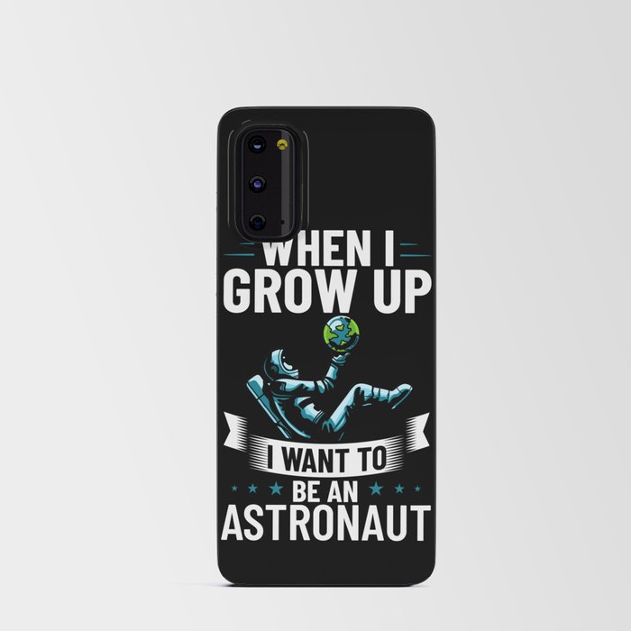 Future Astronaut Spaceman Cosmonaut Astronomy Android Card Case
