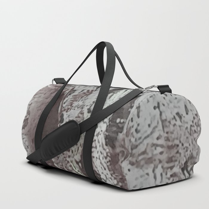 Flat Texture No. 9 Duffle Bag