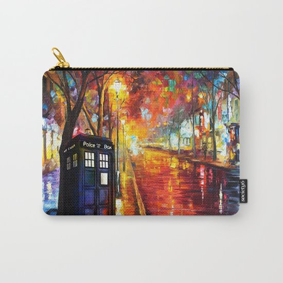 Tardis Full Color Carry-All Pouch