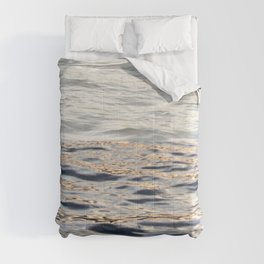 Silver to Blue and Gold | Gold Comforter