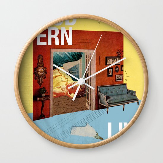 Modern Living Wall Clock