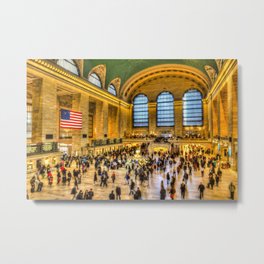 Grand Central Station New York Metal Print