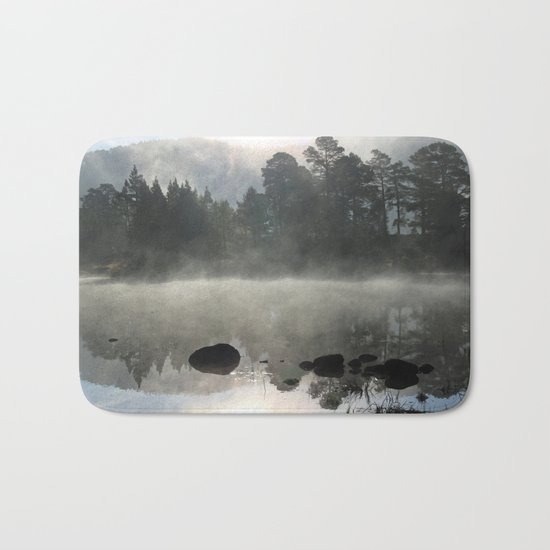 In the pale blue light Bath Mat