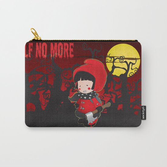 Wolf no more.Little Red Riding Hood v.2 Carry-All Pouch