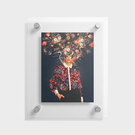 Your head was Full of Colours that had no names Floating Acrylic Print