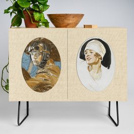 The airman and his wife Credenza