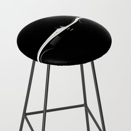 Jaguar C-Type Silhouette Bar Stool