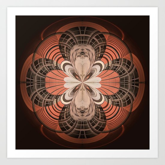 Building Abstraction Art Print