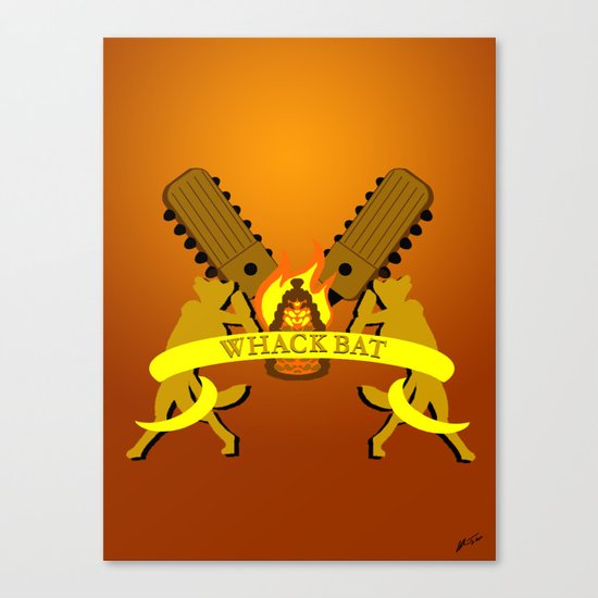 WHACK BAT Canvas Print