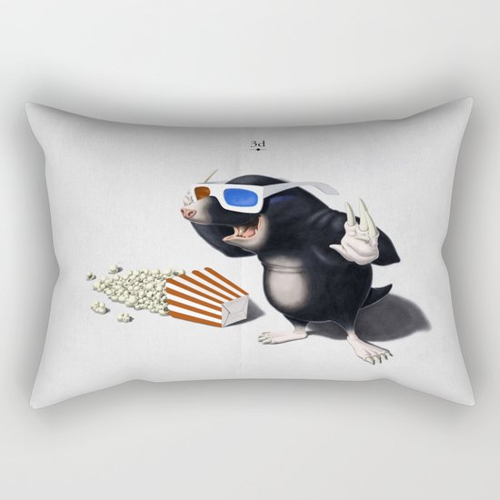3D Rectangular Pillow