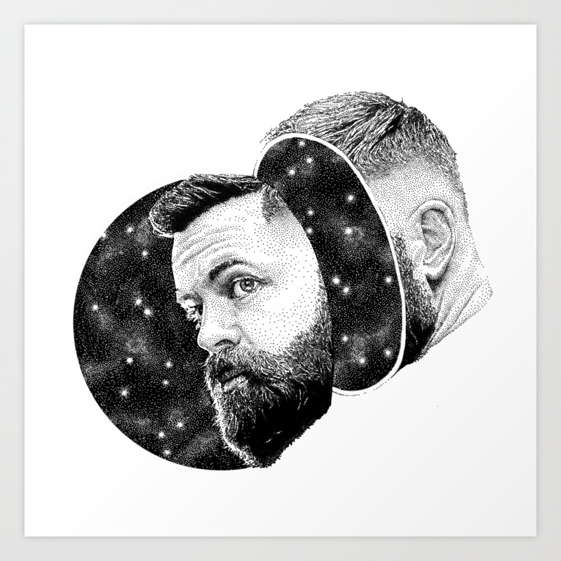 amos the expanse art print by caleleroy