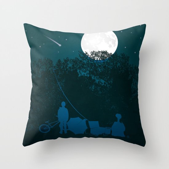 STEVEN SPIELBERG'S E.T. Throw Pillow