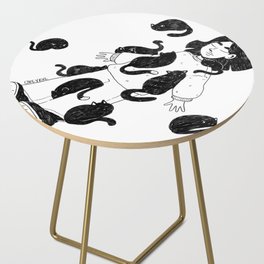 Girls cats Side Table