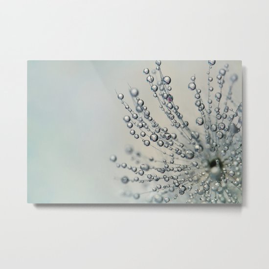 Fairy Dust Droplets Metal Print