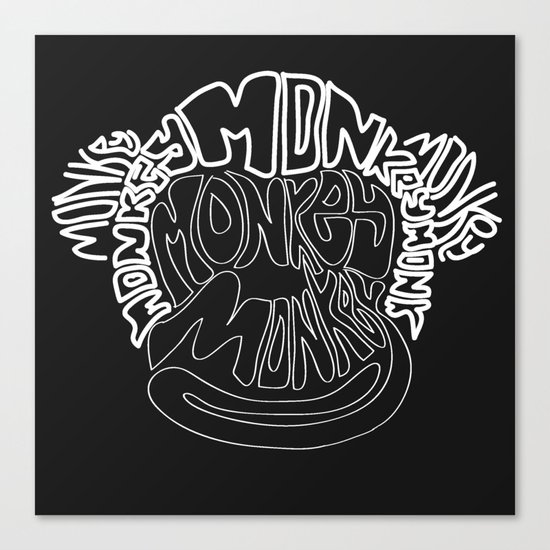 Monkey Canvas Print