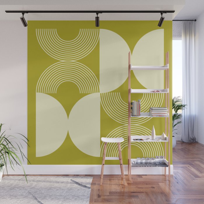 midcentury abstract 6 Wall Mural