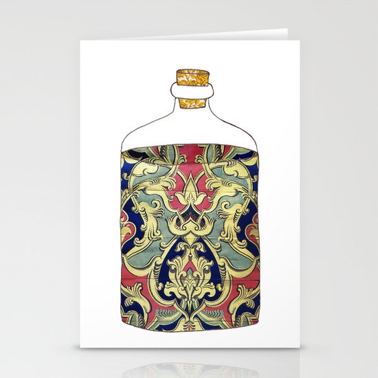 bottled happiness Stationery Cards