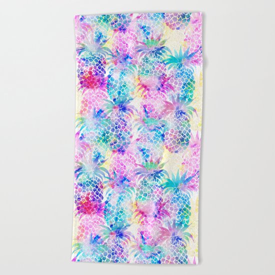 Pineapple Dream Beach Towel