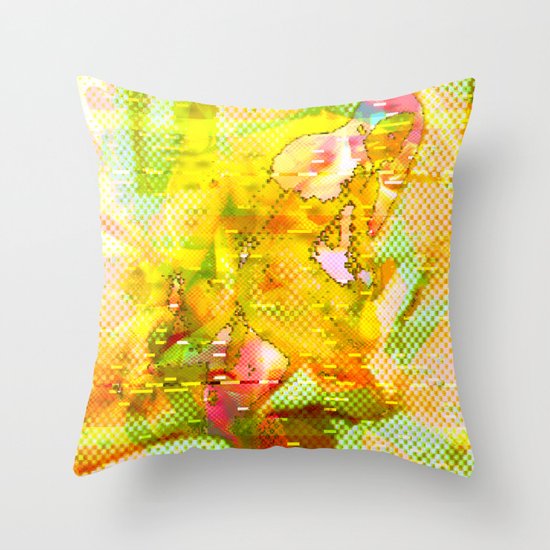 Let Me Check My Calendar < The NO Series (Yellow) Throw Pillow