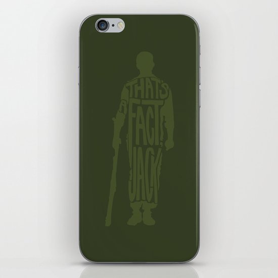 That's a Fact, Jack! -Stripes iPhone Skin