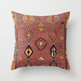Heritage Oriental Bohemian Carpet Throw Pillow
