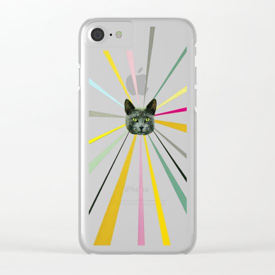 Cat's Eyes Clear iPhone Case