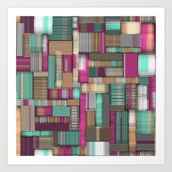 City Lines Art Print