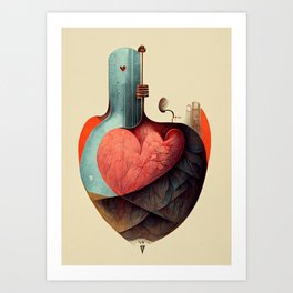 Instrument of Love Art Print