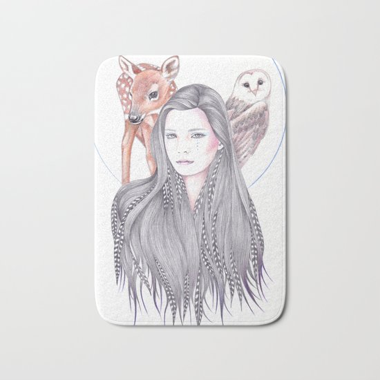 Forest Allies Bath Mat
