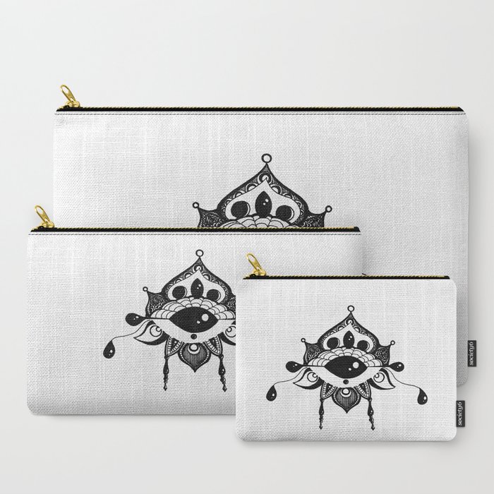 All Seeing Eye Bloom Carry-All Pouch