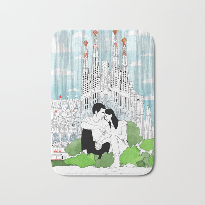 Barcelona Bath Mat