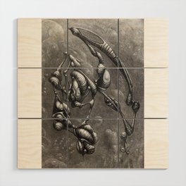 Form in space Wood Wall Art