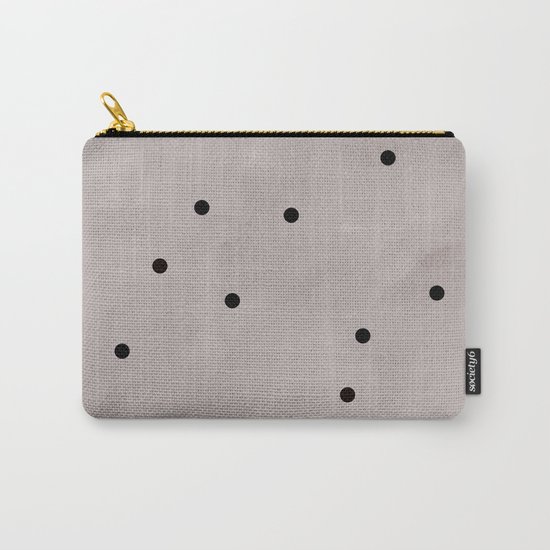 Black dots Carry-All Pouch