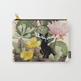Tiny Jackalope Carry-All Pouch