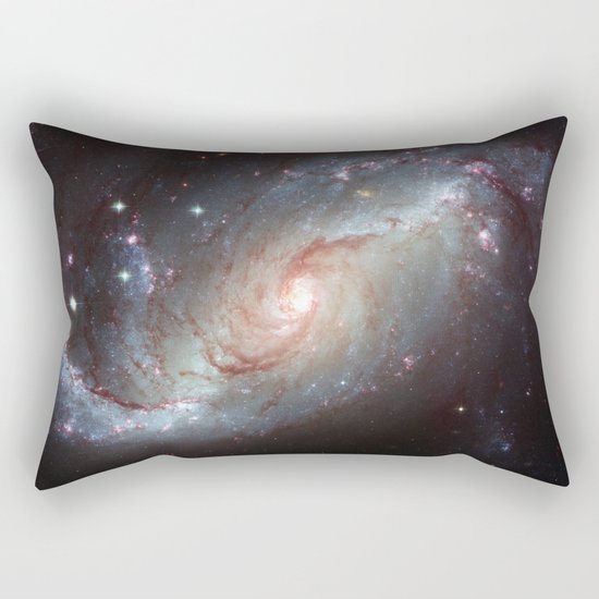 Barred spiral galaxy Rectangular Pillow