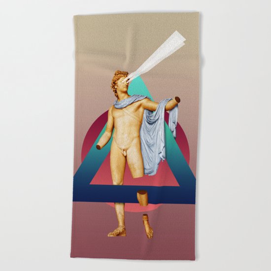 Apollo Belvedere Beach Towel