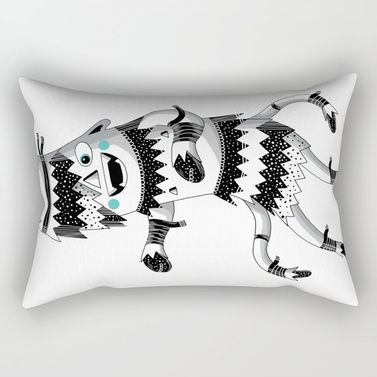 Just floating Rectangular Pillow