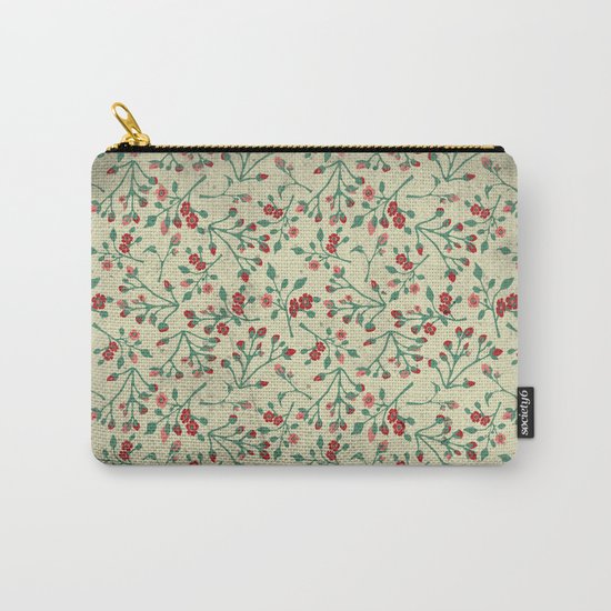 Rose Garden Carry-All Pouch