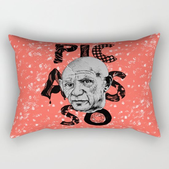 Pablo Picasso - History of Art Rectangular Pillow