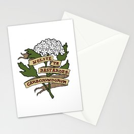 Handmaid's Tale - NOLITE TE BASTARDES CARBORUNDORUM (color) Stationery Cards